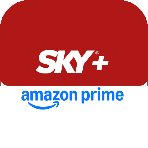 Logo Sky+ com Amazon Prime